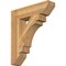 Ekena Millwork Merced Slat Rough Sawn Bracket, Western Red Cedar, 6"W x 26"D x 30"H BKT06X26X30MRC06RWR - alternate 1